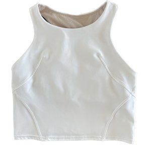 Lululemon Invigorate Training Tank Top, White, Size 6